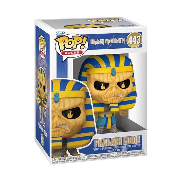 New - Funko Pop! Rocks: Iron Maiden - Pharaoh Eddie - Picture 1 of 1